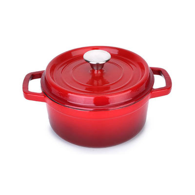 Arrabio clásico Oven Cocotte Enamel Coating holandés del ODM del OEM
