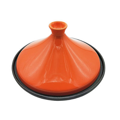 3,3 cuartos de galón esmaltaron el arrabio Tajine que cocinaba el pote Stovetop seguro